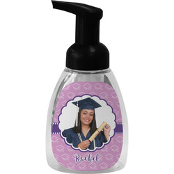 Graduation Foam Soap Bottle - Black (Personalized)