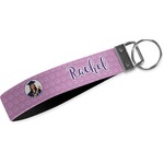 Graduation Webbing Keychain Fob - Small (Personalized)