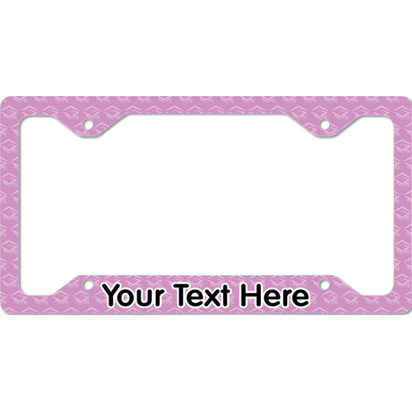 Custom Graduation License Plate Frame - Style C (Personalized)