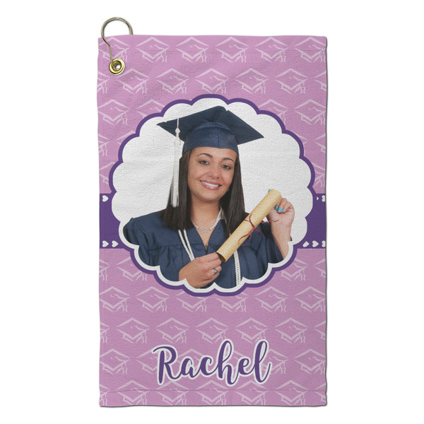 Custom Graduation Microfiber Golf Towel - Small (Personalized)