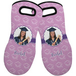 Graduation Neoprene Oven Mitts - Set of 2 w/ Photo