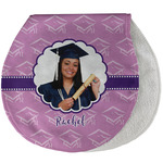 Graduation Burp Pad - Velour w/ Photo