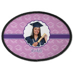 Graduation Iron On Oval Patch w/ Photo