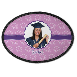 Graduation Iron On Oval Patch w/ Photo