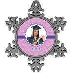 Graduation Vintage Snowflake Ornament (Personalized)