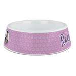 Graduation Plastic Dog Bowl - Large (Personalized)