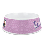 Graduation Plastic Dog Bowl - Medium (Personalized)