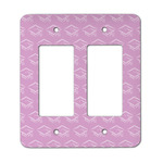 Graduation Rocker Style Light Switch Cover - Two Switch