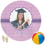 Graduation Round Beach Towel (Personalized)