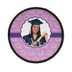 Graduation Iron On Round Patch w/ Photo