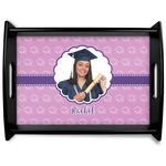 Graduation Black Wooden Tray - Large (Personalized)