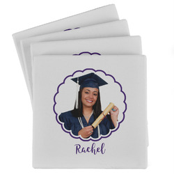Graduation Absorbent Stone Coasters - Set of 4 (Personalized)