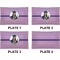 Graduation Set of Rectangular Dinner Plates (Approval)