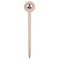 Graduation Wooden 6" Food Pick - Round - Single Pick