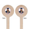 Graduation Wooden 6" Stir Stick - Round - Double Sided - Front & Back