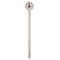 Graduation Wooden 7.5" Stir Stick - Round - Single Stick