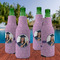 Graduation Zipper Bottle Cooler - Set of 4 - LIFESTYLE