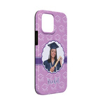 Graduation iPhone Case - Rubber Lined - iPhone 13 Mini (Personalized)