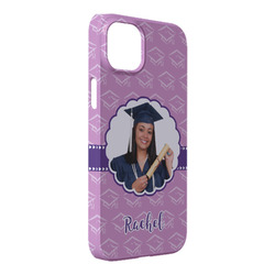 Graduation iPhone Case - Plastic - iPhone 14 Plus (Personalized)