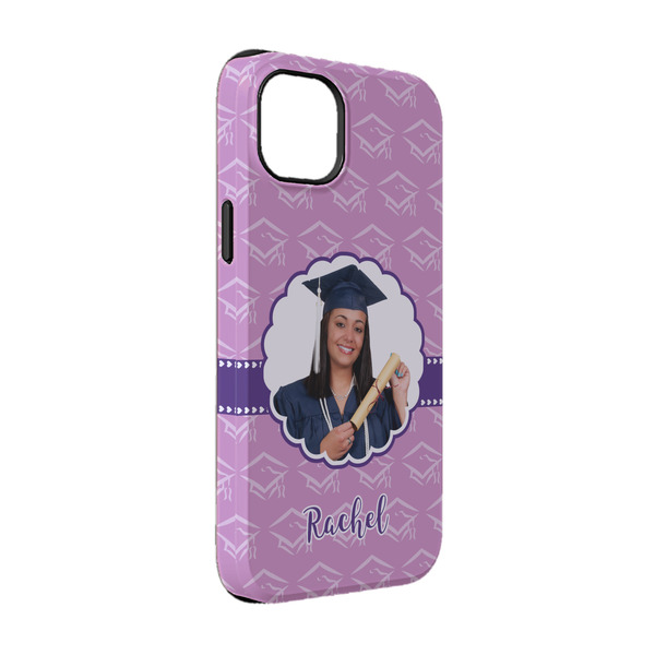 Custom Graduation iPhone Case - Rubber Lined - iPhone 14 (Personalized)