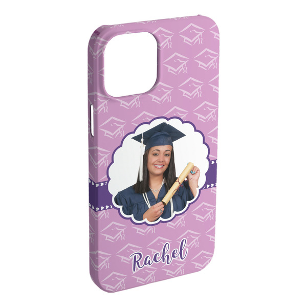 Custom Graduation iPhone Case - Plastic - iPhone 15 Plus (Personalized)