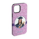 Graduation iPhone Case - Rubber Lined - iPhone 15 Pro (Personalized)