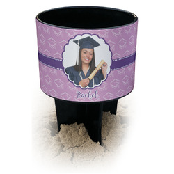 Graduation Black Beach Spiker Drink Holder (Personalized)