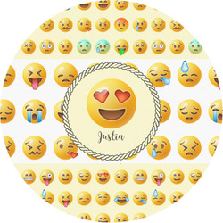 Emojis Multipurpose Round Labels - 1" (Personalized)