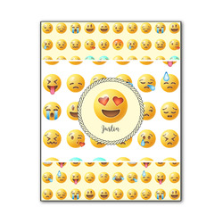 Emojis Wood Print - 11x14 (Personalized)