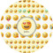 Emojis 2" Multipurpose Round Labels - Single Sticker