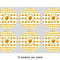 Emojis 3" Multipurpose Round Labels - Sheet