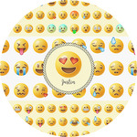 Emojis Multipurpose Round Labels - 5" (Personalized)