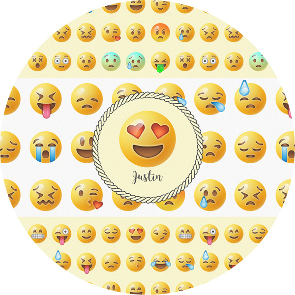 Custom Emojis Multipurpose Round Labels - 5" (Personalized)