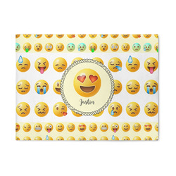 Emojis 5' x 7' Indoor Area Rug (Personalized)