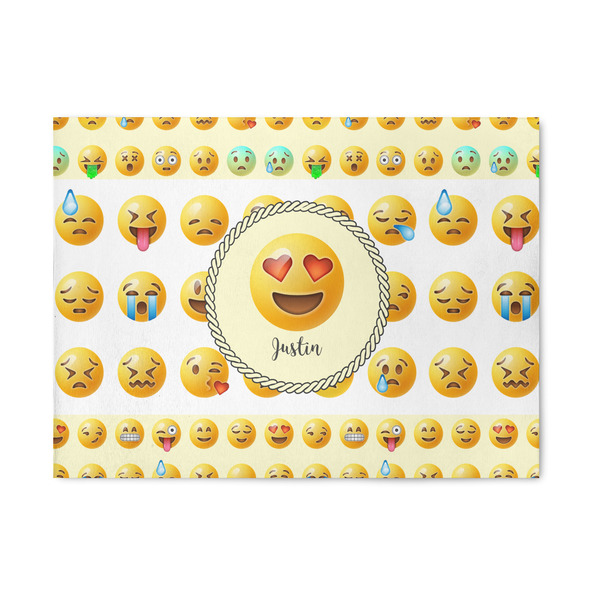 Custom Emojis 5' x 7' Patio Rug (Personalized)