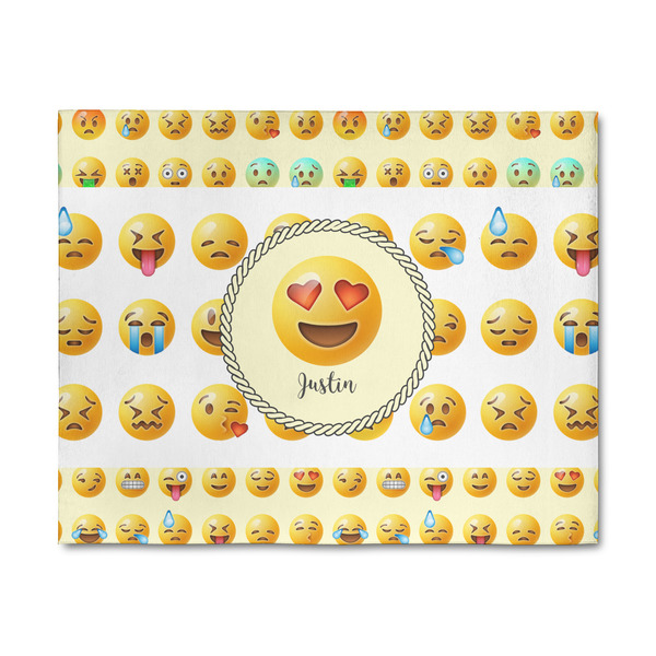 Custom Emojis 8' x 10' Indoor Area Rug (Personalized)