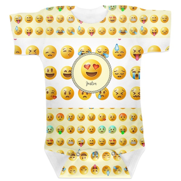 Custom Emojis Baby Bodysuit (Personalized)