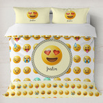 Emojis Duvet Cover Set - King (Personalized)