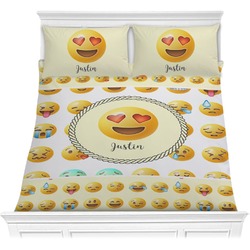 Emojis Comforter Set - Full / Queen (Personalized)