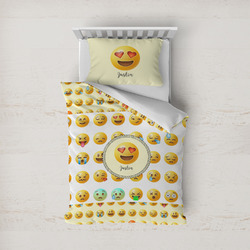 Emojis Duvet Cover Set - Twin (Personalized)