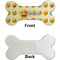 Emojis Ceramic Flat Ornament - Bone Front & Back Single Print (APPROVAL)