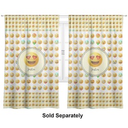 Emojis Curtain Panel - Custom Size (Personalized)