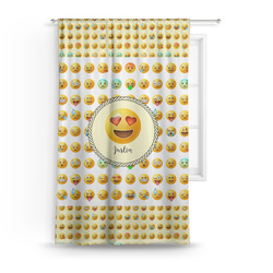 Emojis Curtain Panel - Custom Size (Personalized)