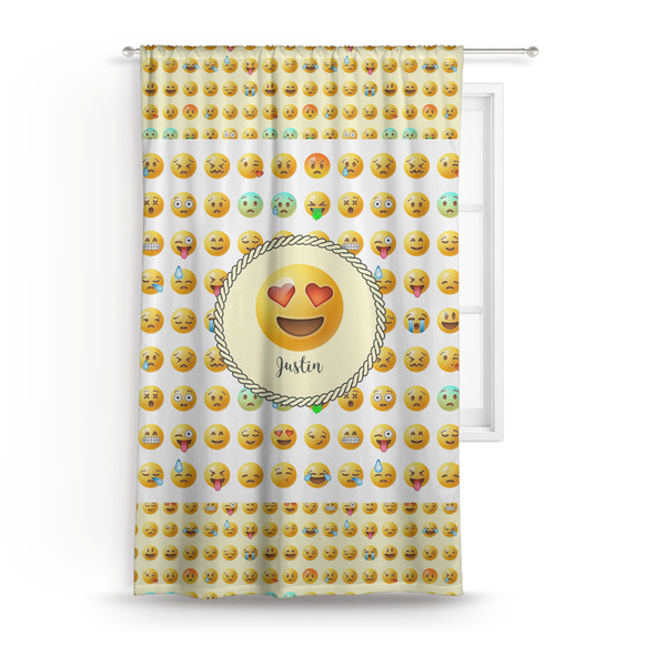 Custom Emojis Curtain Panel - Custom Size (Personalized)