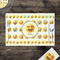 Emojis Disposable Paper Placemat - In Context