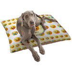 Emojis Dog Bed - Large w/ Name or Text