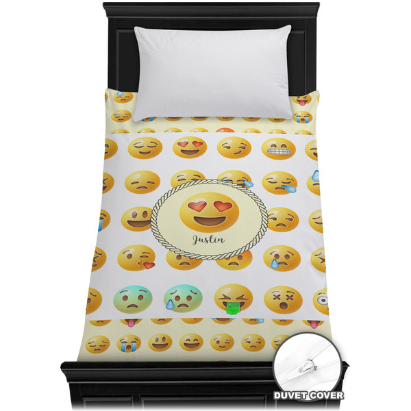 Custom Emojis Duvet Cover - Twin XL (Personalized)