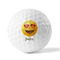 Emojis Golf Balls - Generic - Set of 3 - FRONT