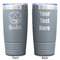 Emojis Gray Polar Camel Tumbler - 20oz - Double Sided - Approval