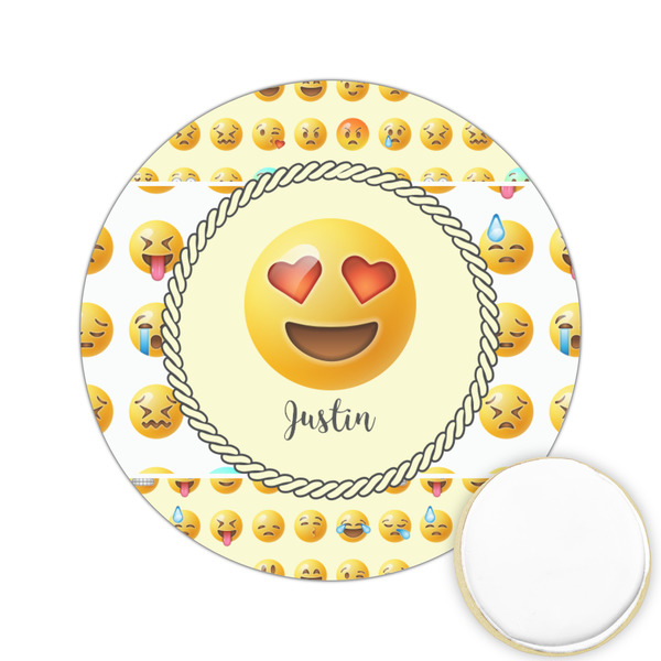 Custom Emojis Printed Cookie Topper - 2.15" (Personalized)